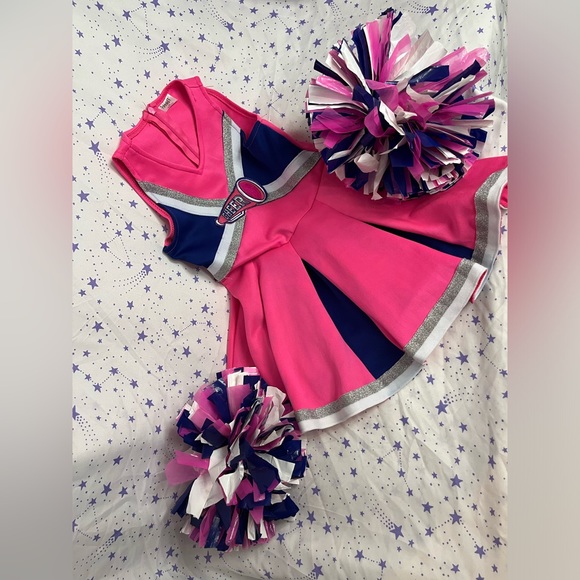 Spirit Costumes 34t Pinkblue Spirit Halloween Cheerleader Costume W